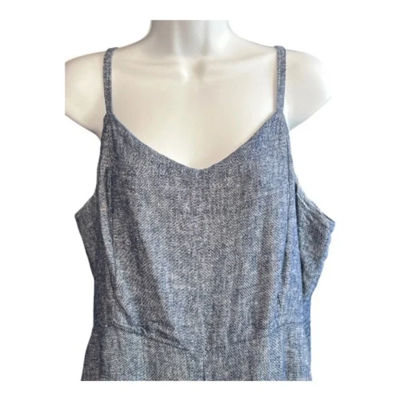 🆕 NWOT Old Navy chambray cami jumpsuit – size XL - Picture 2 of 9
